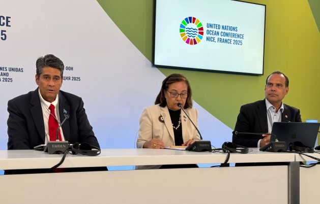 Ramiojo vandenyno vadovai ragina drąsiai vykdyti klimato veiksmus vandenyno konferencijoje – pasaulinės problemos