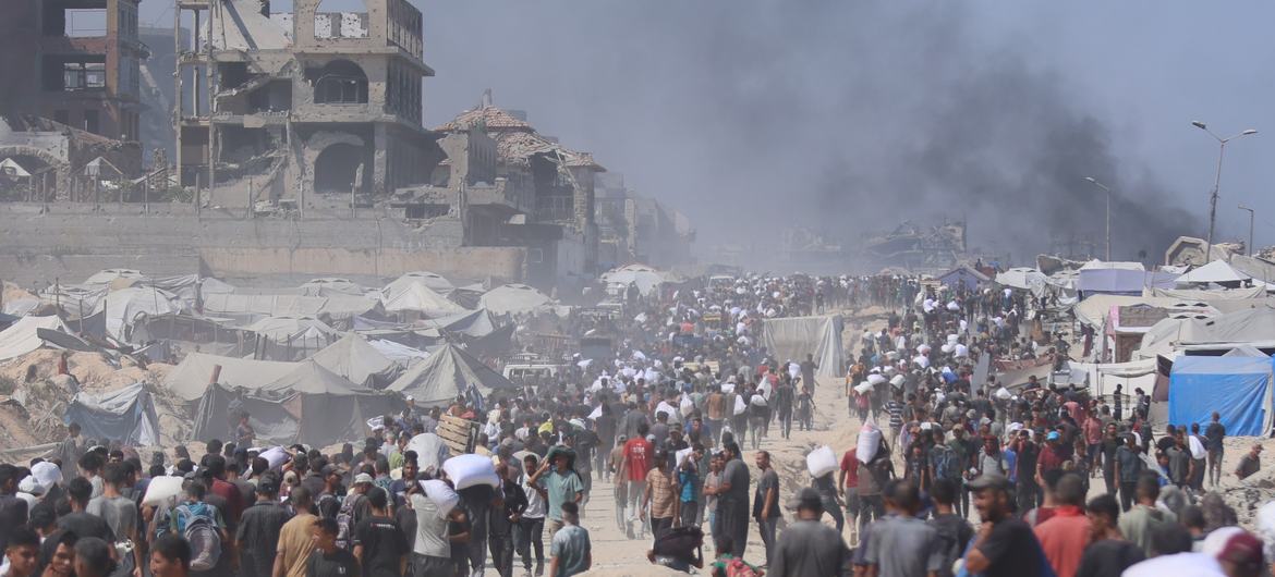 JT perspėja apie „katastrofišką alkį“ Gazoje, nes Izraelis skelbia humanitarines pauzes – globalios problemos