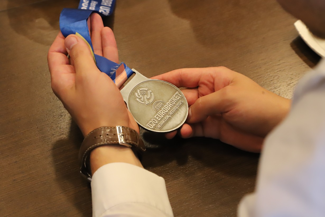 Sidabras Europos čempionate: Šiauliai sveikina jaunimo rinktinės krepšininką