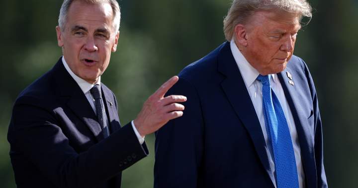 Ministras pirmininkas Carney giria Trumpą, nes ministrai JET Švedijoje vykti į gynybos sandorius – nacionaliniai