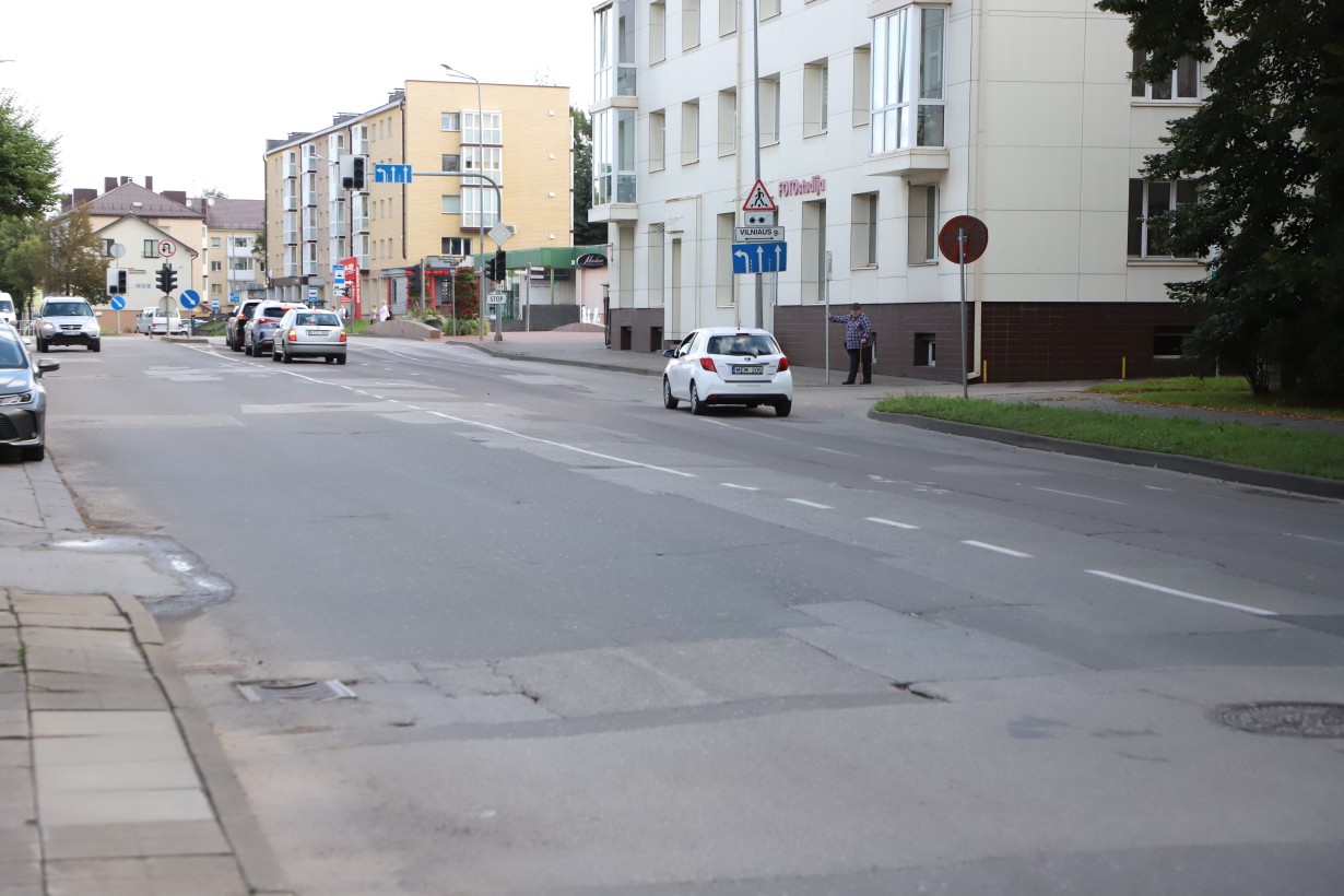 Rugpjūčio viduryje bus pradėtas Žemaitės g. remontas