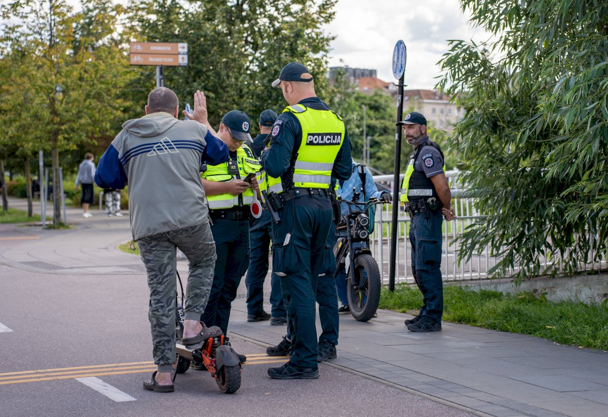 Vilniuje – dėmesys galingoms mikrojudumo priemonėms: tikrintas greitis ir galingumas