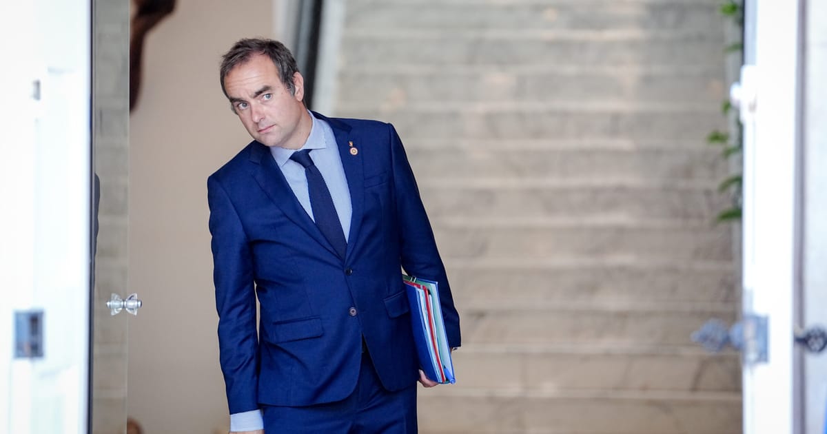 Naujasis Prancūzijos ministras pirmininkas Lecornu susiduria
