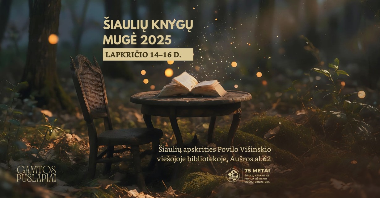 Šiaulių knygų mugė 2025 (PROGRAMA)