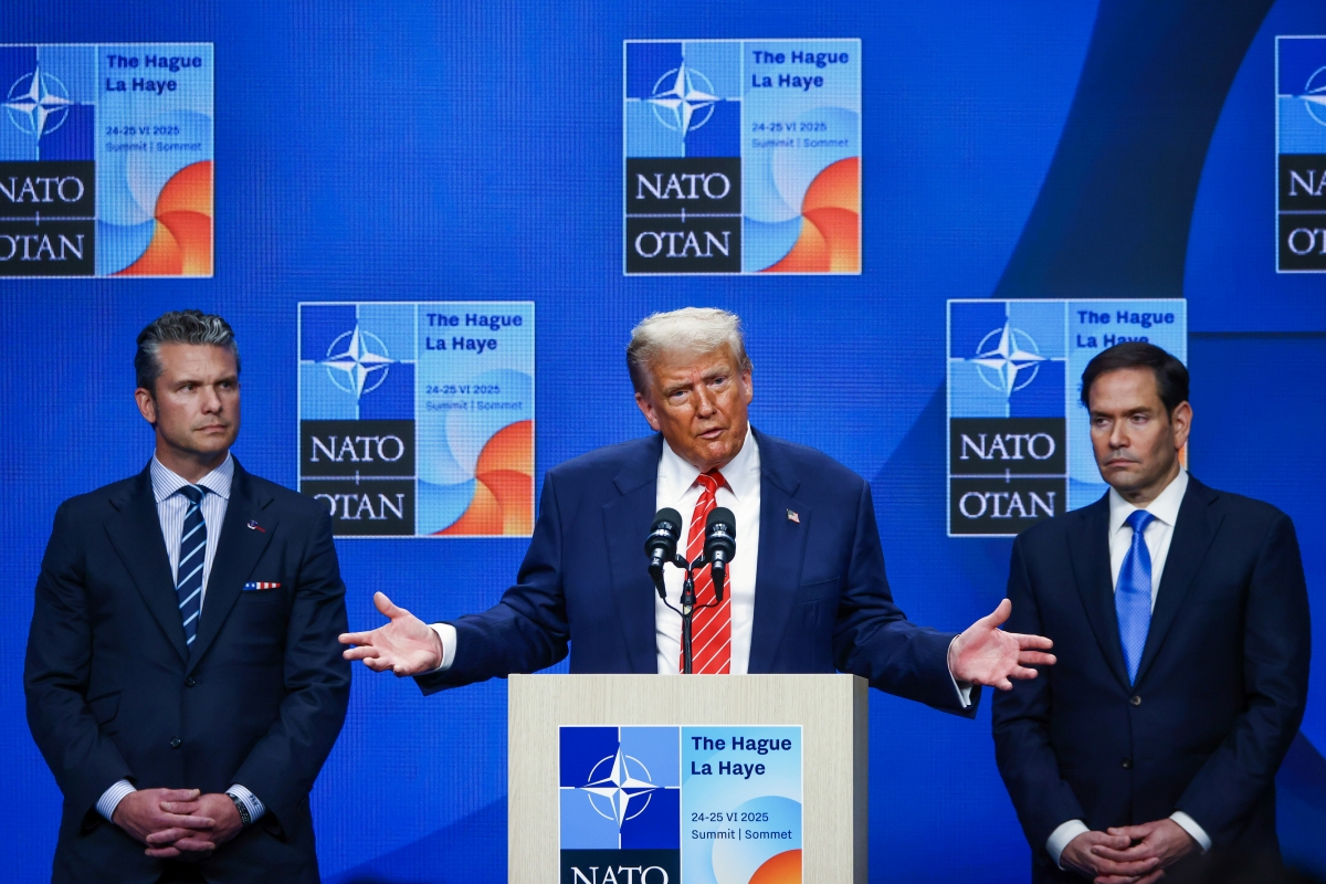 Trumpas plūduriuoja Ispanijoje iš NATO