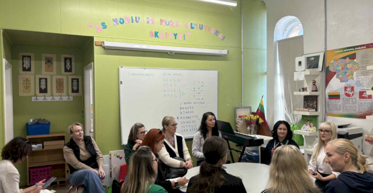 Alytaus mokytojos ir abiturientės vizitas Filadelfijos lituanistinėje bendruomenėje