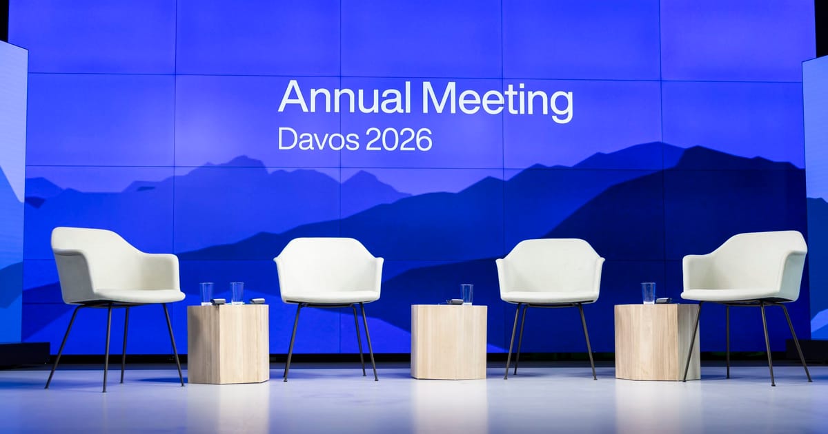 Kaip Davosas trumpino save – POLITICO