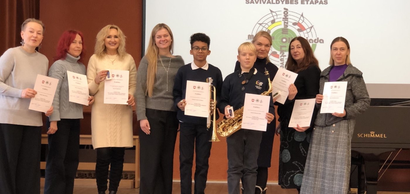 Alytaus muzikos mokykla pasitiko XIV Muzikos olimpiados dalyvius