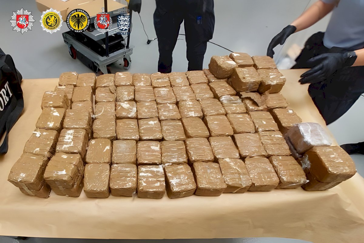 Identifikuotas ir išardytas tarptautinis narkotinių medžiagų gabenimo tinklas (+video)