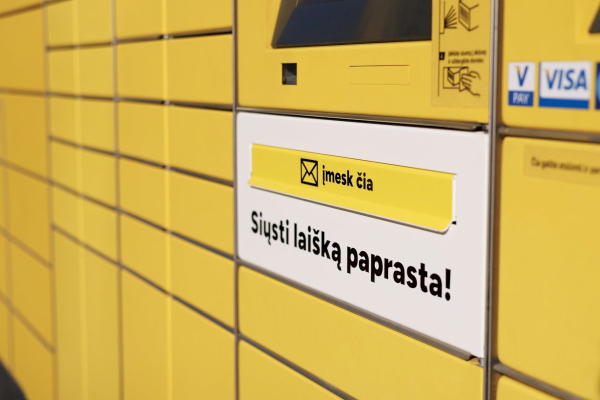 Laiškus siųsti taps dar paprasčiau: pristatytos naujos paštomatų funkcijos – laiškų dėžutės