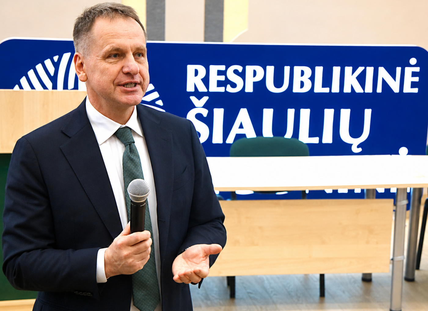 Naujasis ligoninės direktorius Darius Praninskas: „Ligoninė pradeda naują etapą – tikiu, kad jis bus sėkmingas“