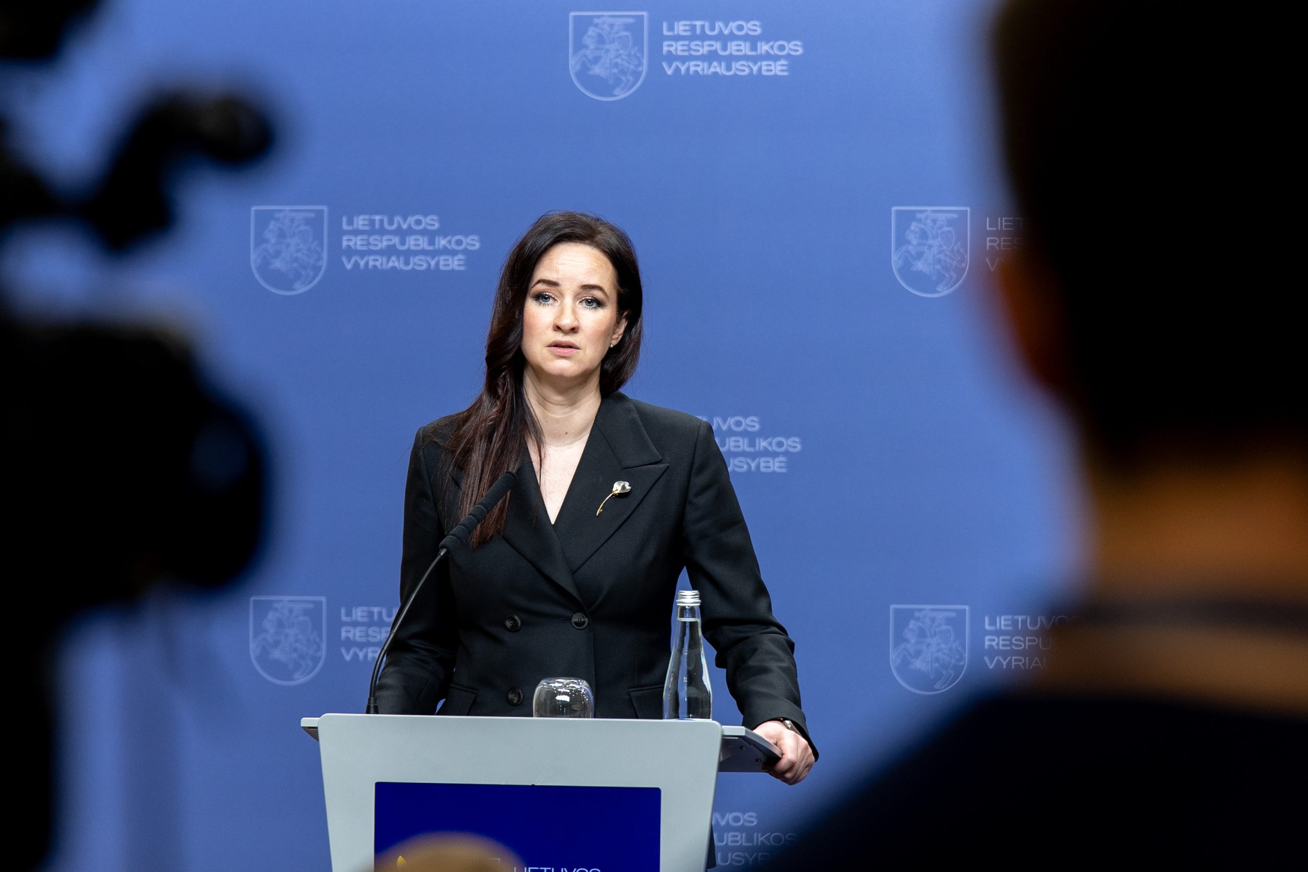 Premjerė: dėl duomenų nutekinimo imtasi neatidėliotinų veiksmų [+spaudos konferencija]